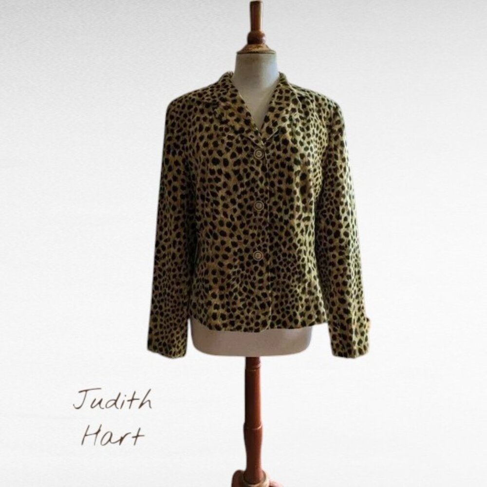 Judith Hart Collection lightweight lined blazer jacket   Sz 14